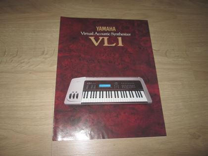 Yamaha-TX802+VL1 Original Brochures -Rare